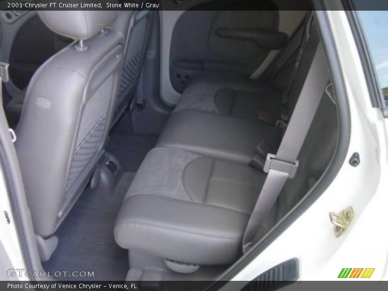 Stone White / Gray 2001 Chrysler PT Cruiser Limited