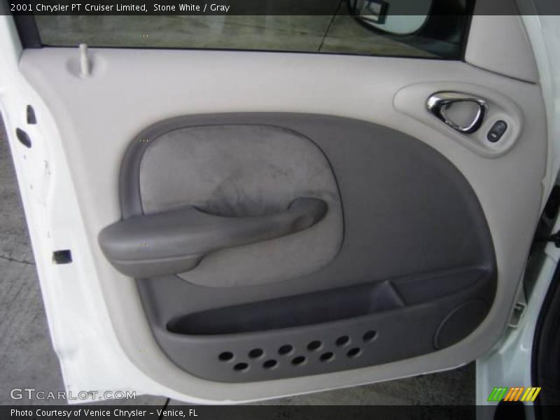 Stone White / Gray 2001 Chrysler PT Cruiser Limited