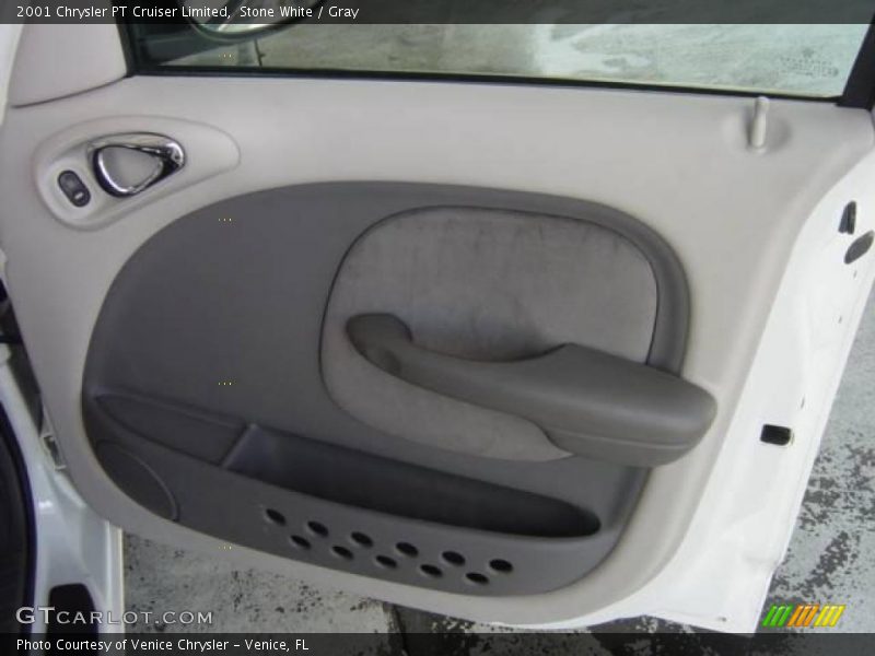 Stone White / Gray 2001 Chrysler PT Cruiser Limited