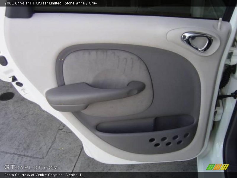 Stone White / Gray 2001 Chrysler PT Cruiser Limited