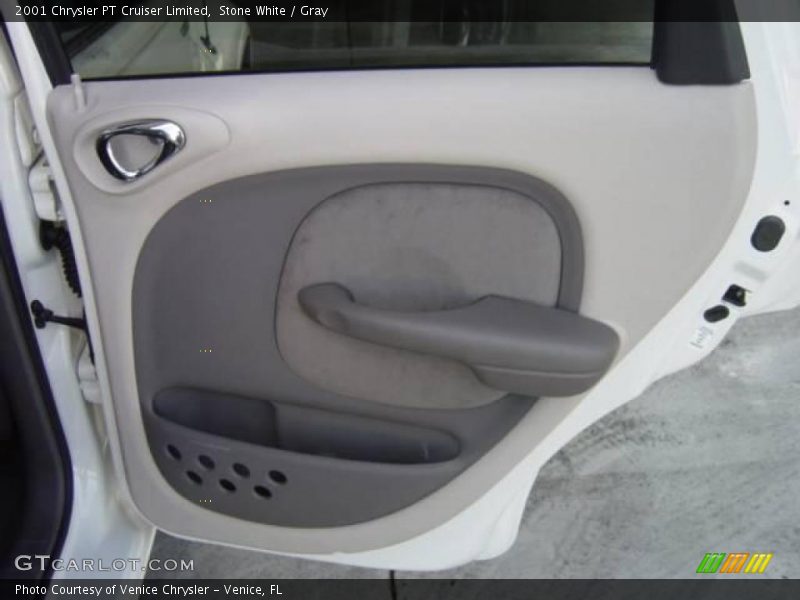 Stone White / Gray 2001 Chrysler PT Cruiser Limited