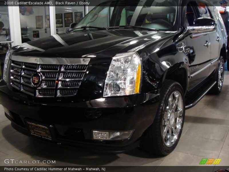 Black Raven / Ebony 2008 Cadillac Escalade AWD