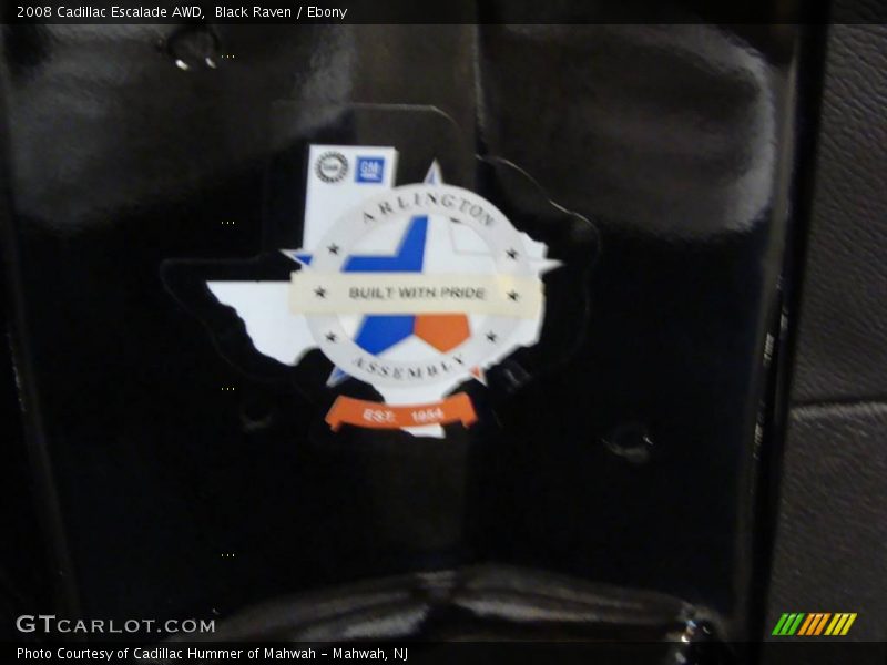 Black Raven / Ebony 2008 Cadillac Escalade AWD