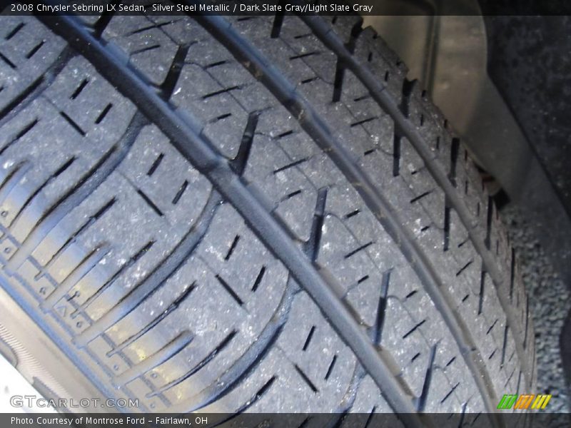 Silver Steel Metallic / Dark Slate Gray/Light Slate Gray 2008 Chrysler Sebring LX Sedan