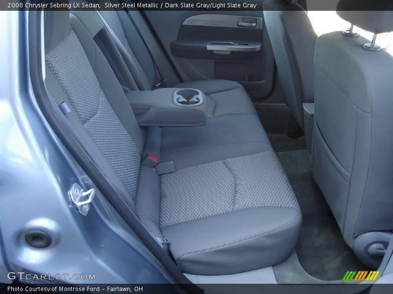 Silver Steel Metallic / Dark Slate Gray/Light Slate Gray 2008 Chrysler Sebring LX Sedan