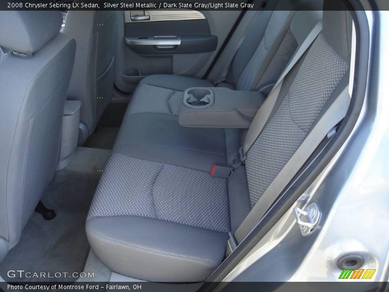 Silver Steel Metallic / Dark Slate Gray/Light Slate Gray 2008 Chrysler Sebring LX Sedan