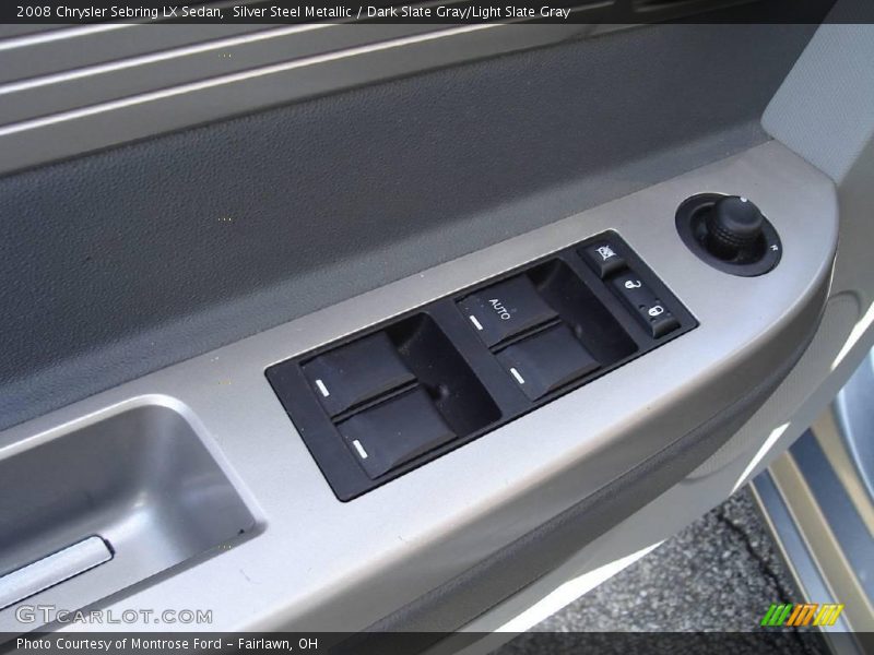 Silver Steel Metallic / Dark Slate Gray/Light Slate Gray 2008 Chrysler Sebring LX Sedan