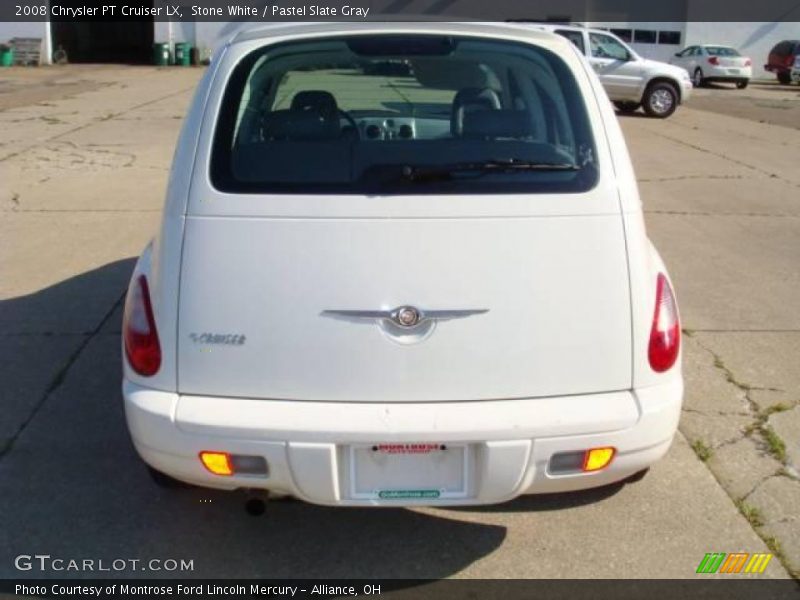 Stone White / Pastel Slate Gray 2008 Chrysler PT Cruiser LX