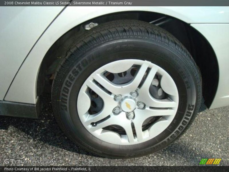 Silverstone Metallic / Titanium Gray 2008 Chevrolet Malibu Classic LS Sedan