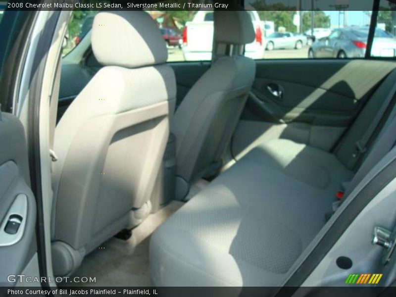 Silverstone Metallic / Titanium Gray 2008 Chevrolet Malibu Classic LS Sedan