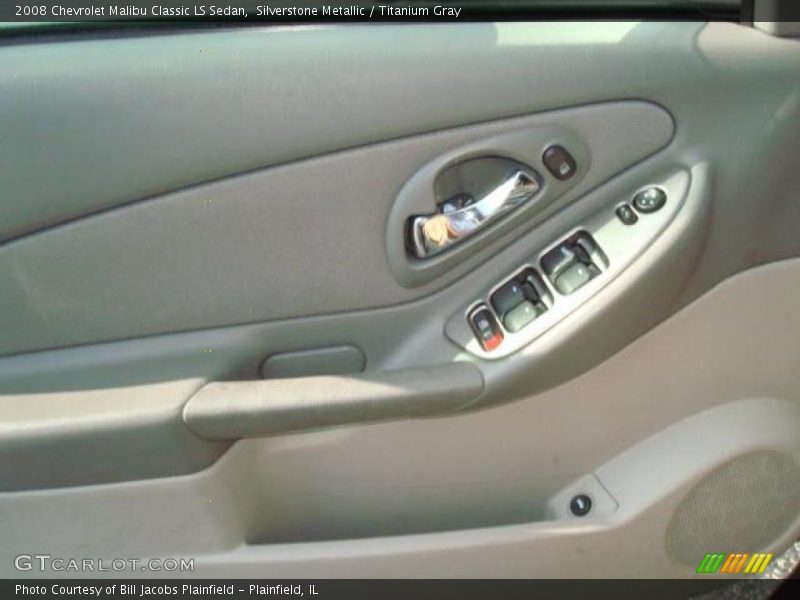 Silverstone Metallic / Titanium Gray 2008 Chevrolet Malibu Classic LS Sedan