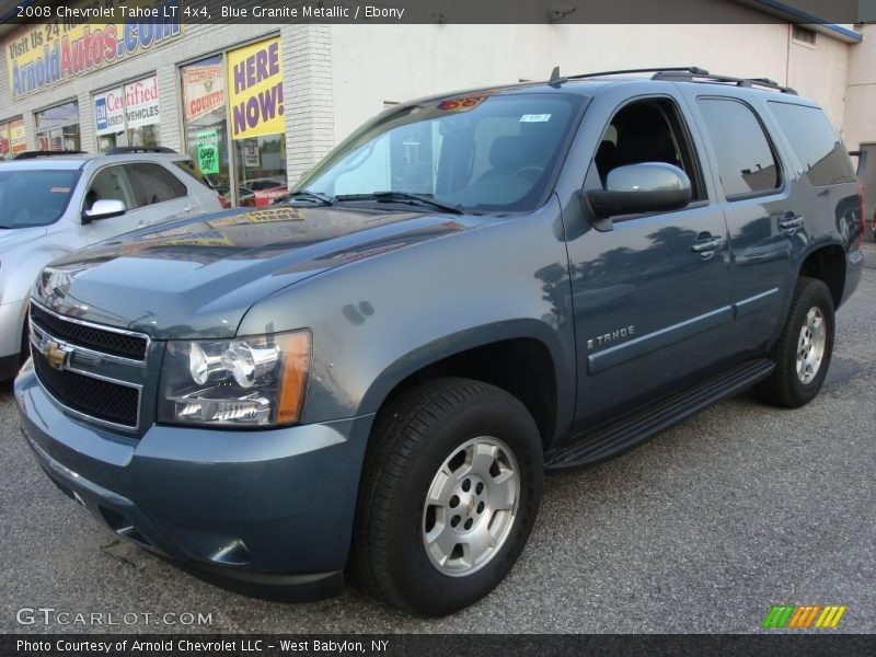 Blue Granite Metallic / Ebony 2008 Chevrolet Tahoe LT 4x4