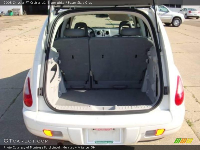 Stone White / Pastel Slate Gray 2008 Chrysler PT Cruiser LX