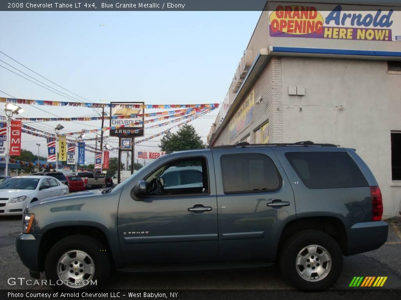Blue Granite Metallic / Ebony 2008 Chevrolet Tahoe LT 4x4