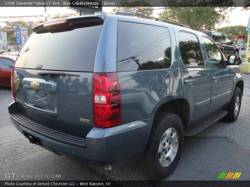 Blue Granite Metallic / Ebony 2008 Chevrolet Tahoe LT 4x4