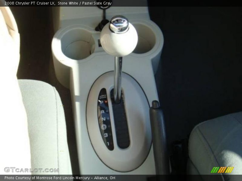 Stone White / Pastel Slate Gray 2008 Chrysler PT Cruiser LX