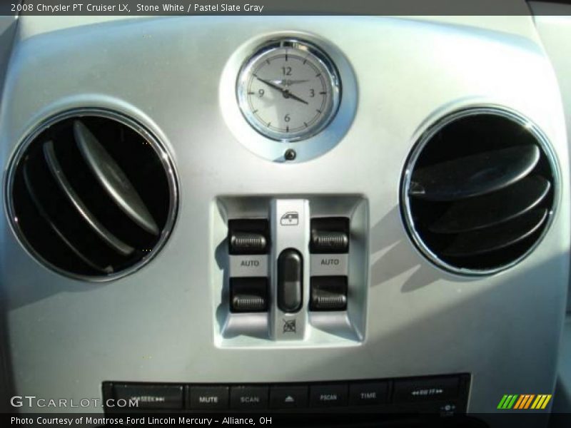 Stone White / Pastel Slate Gray 2008 Chrysler PT Cruiser LX