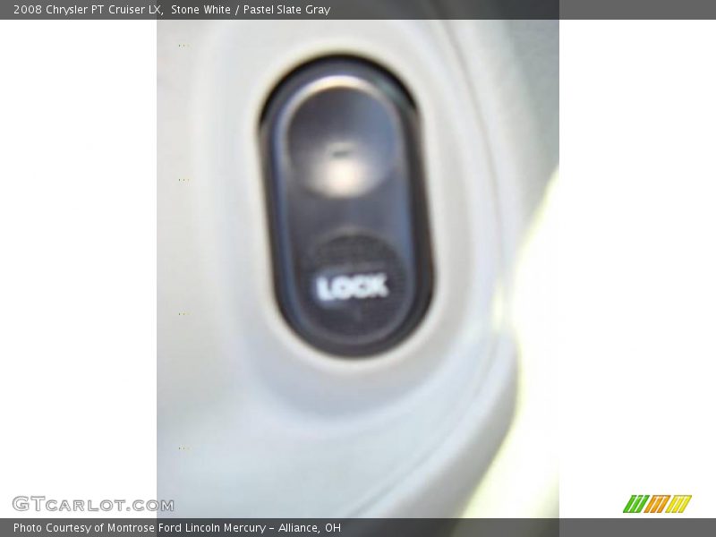 Stone White / Pastel Slate Gray 2008 Chrysler PT Cruiser LX