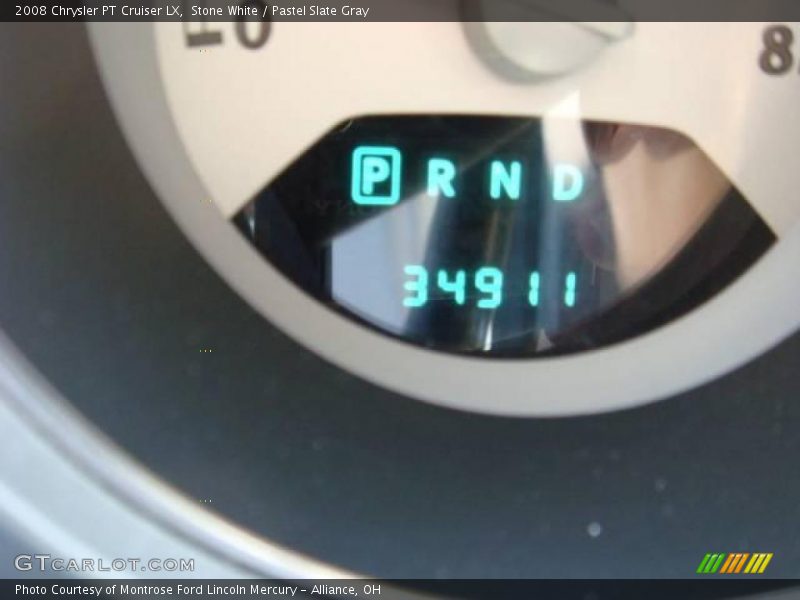 Stone White / Pastel Slate Gray 2008 Chrysler PT Cruiser LX