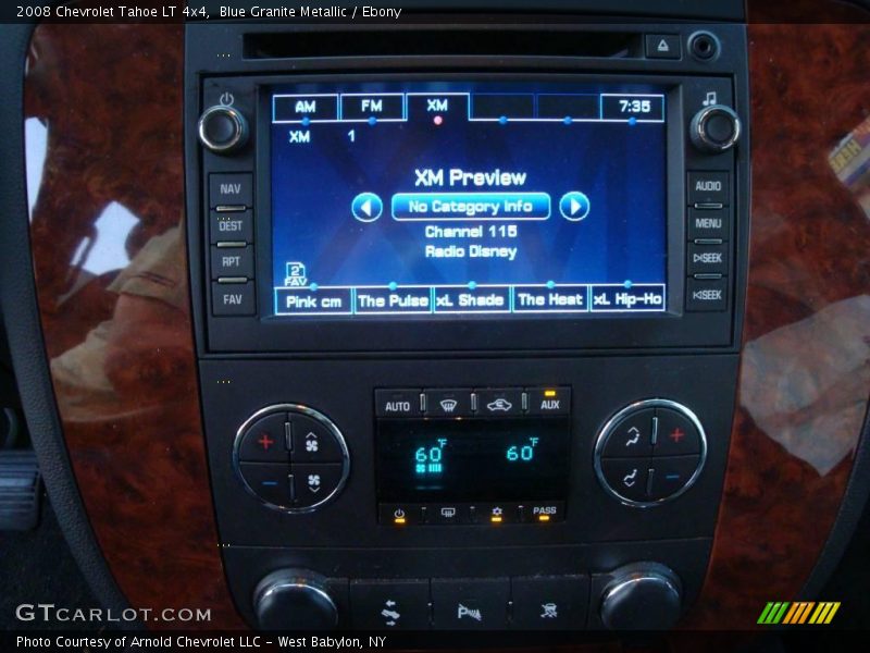 Blue Granite Metallic / Ebony 2008 Chevrolet Tahoe LT 4x4