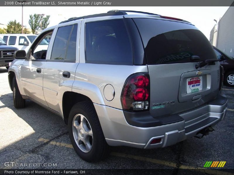 Silverstone Metallic / Light Gray 2008 Chevrolet TrailBlazer LS