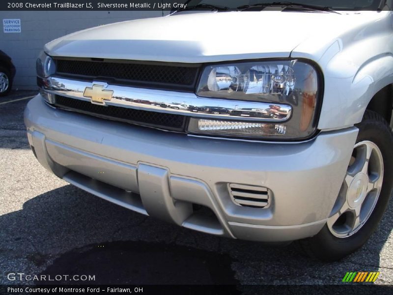 Silverstone Metallic / Light Gray 2008 Chevrolet TrailBlazer LS