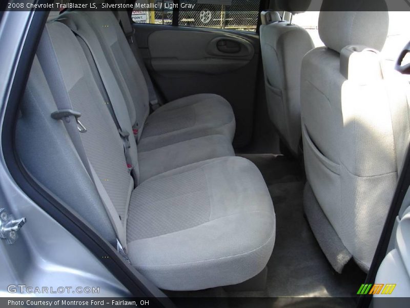 Silverstone Metallic / Light Gray 2008 Chevrolet TrailBlazer LS