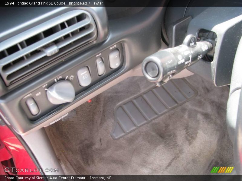 Bright Red / Pewter 1994 Pontiac Grand Prix SE Coupe