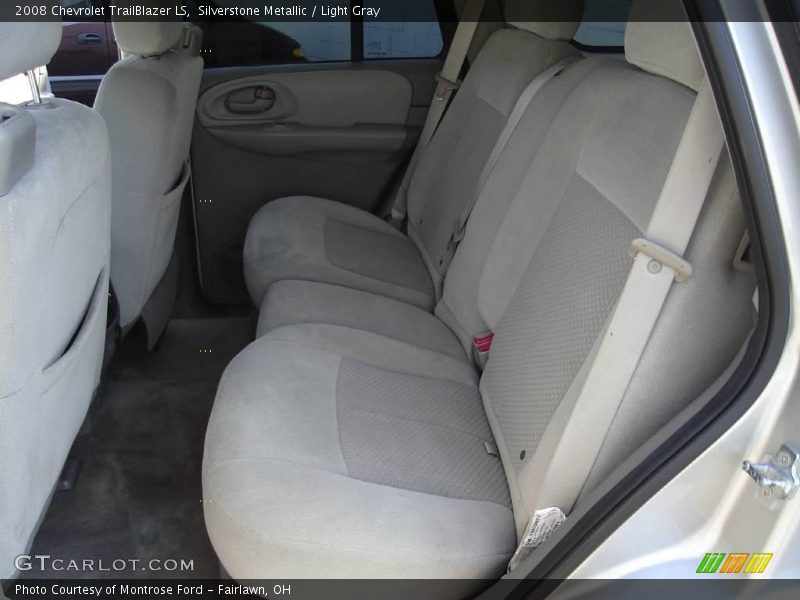 Silverstone Metallic / Light Gray 2008 Chevrolet TrailBlazer LS