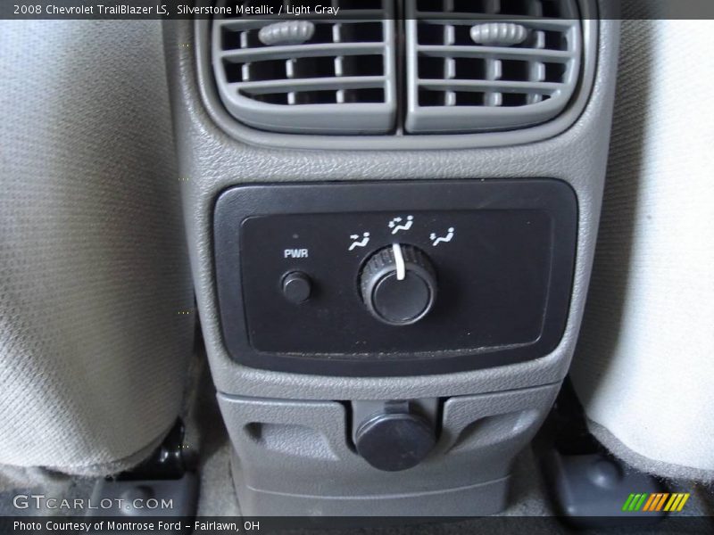Silverstone Metallic / Light Gray 2008 Chevrolet TrailBlazer LS
