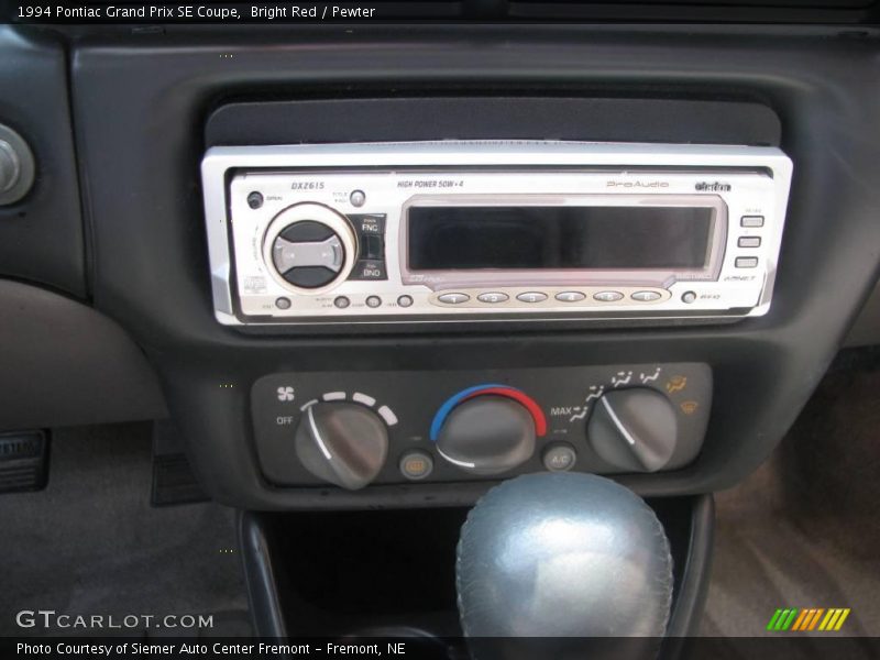 Bright Red / Pewter 1994 Pontiac Grand Prix SE Coupe