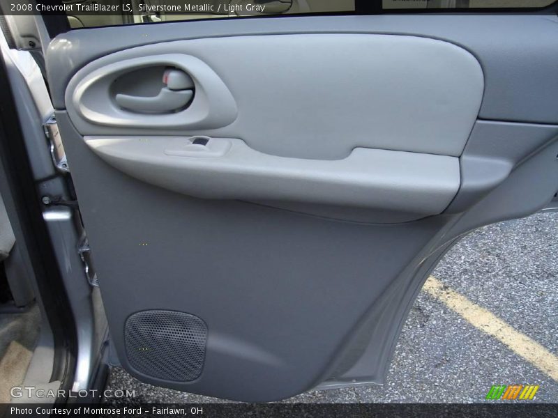 Silverstone Metallic / Light Gray 2008 Chevrolet TrailBlazer LS