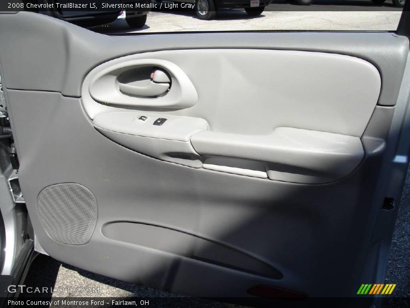 Silverstone Metallic / Light Gray 2008 Chevrolet TrailBlazer LS