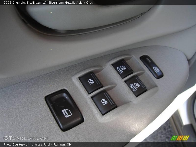 Silverstone Metallic / Light Gray 2008 Chevrolet TrailBlazer LS