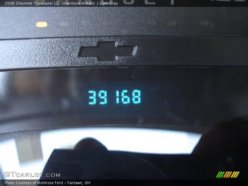 Silverstone Metallic / Light Gray 2008 Chevrolet TrailBlazer LS