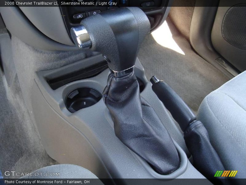 Silverstone Metallic / Light Gray 2008 Chevrolet TrailBlazer LS