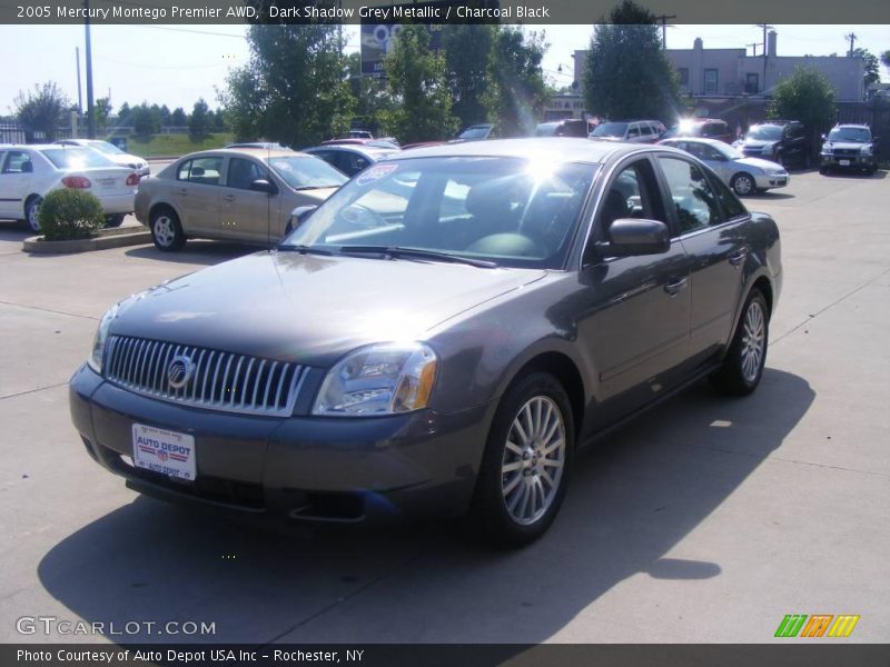 Dark Shadow Grey Metallic / Charcoal Black 2005 Mercury Montego Premier AWD