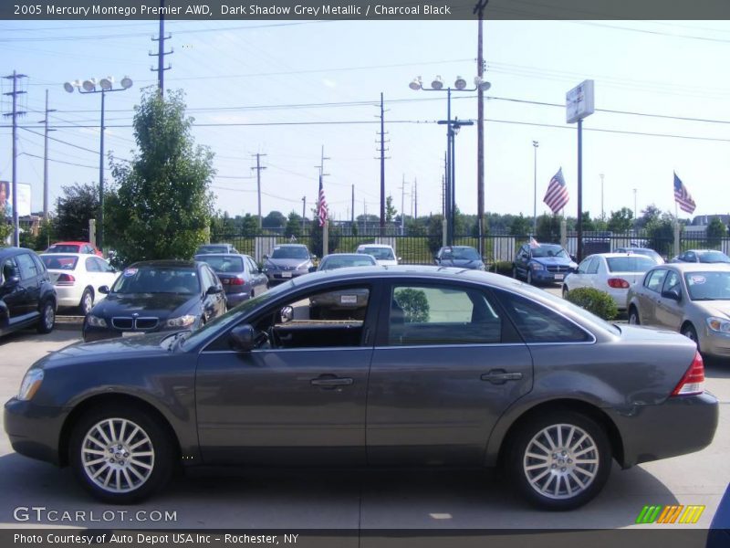 Dark Shadow Grey Metallic / Charcoal Black 2005 Mercury Montego Premier AWD