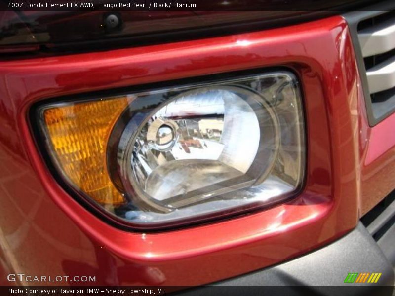 Tango Red Pearl / Black/Titanium 2007 Honda Element EX AWD