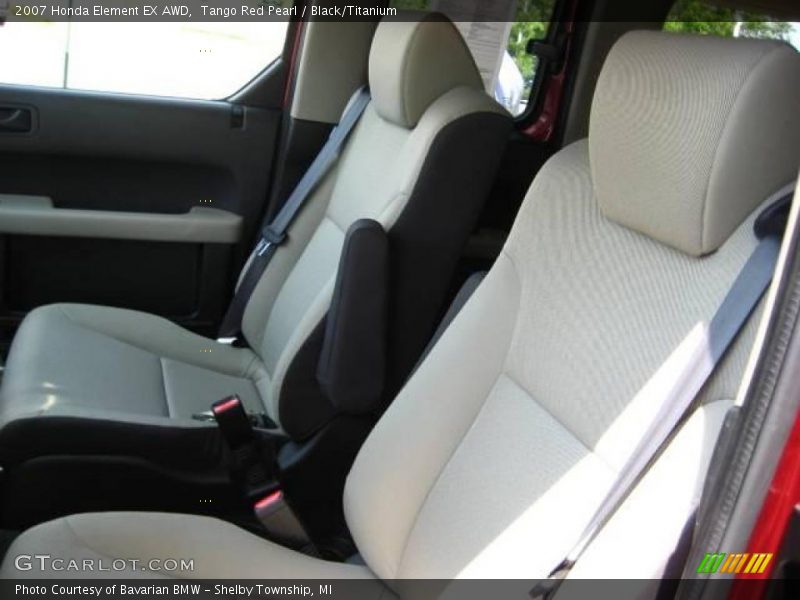 Tango Red Pearl / Black/Titanium 2007 Honda Element EX AWD