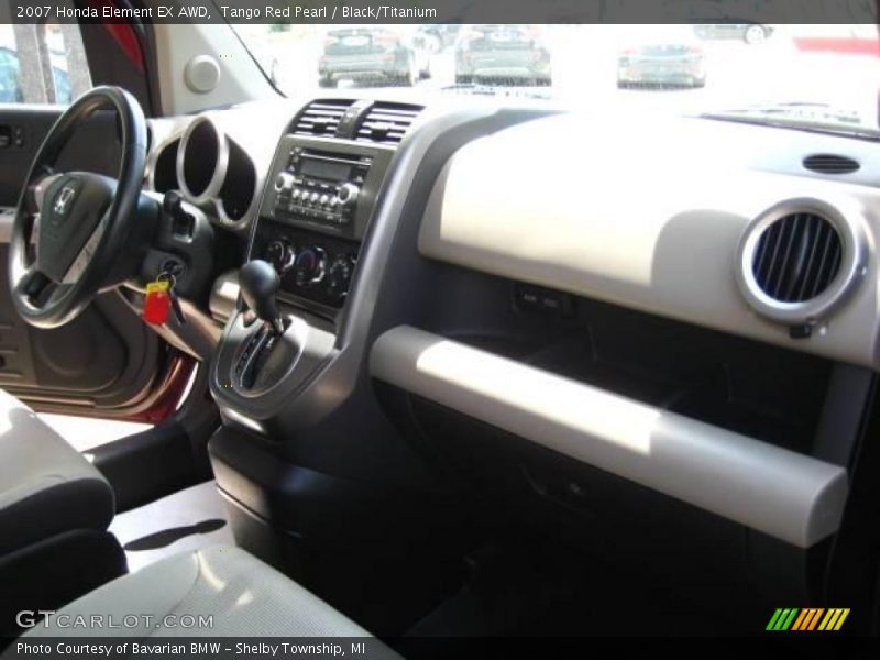 Tango Red Pearl / Black/Titanium 2007 Honda Element EX AWD