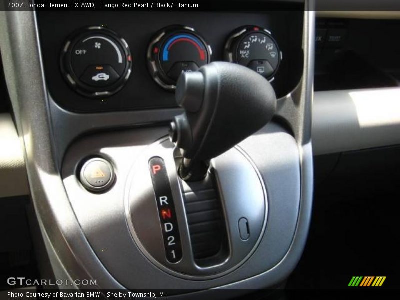Tango Red Pearl / Black/Titanium 2007 Honda Element EX AWD