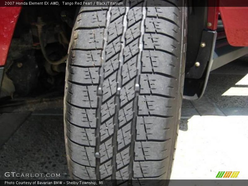 Tango Red Pearl / Black/Titanium 2007 Honda Element EX AWD