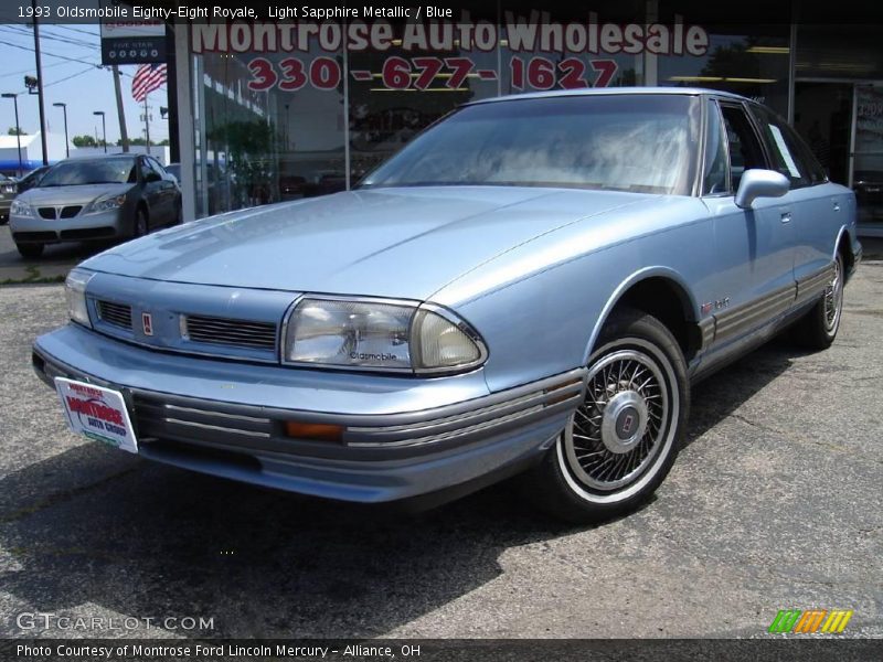 Light Sapphire Metallic / Blue 1993 Oldsmobile Eighty-Eight Royale