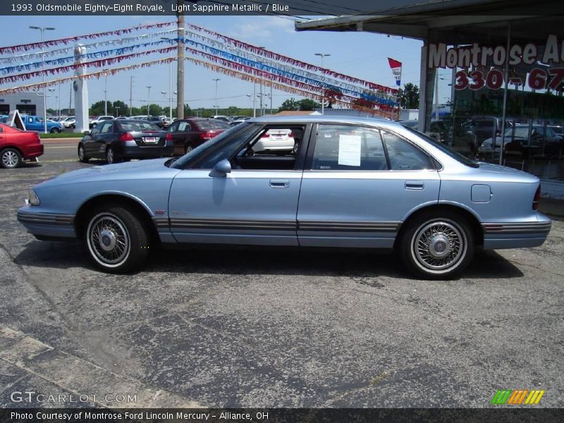 Light Sapphire Metallic / Blue 1993 Oldsmobile Eighty-Eight Royale