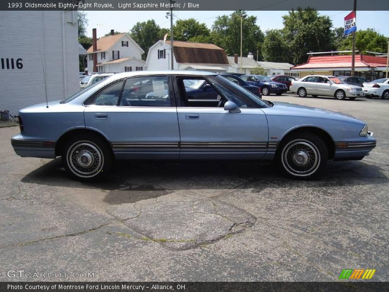 Light Sapphire Metallic / Blue 1993 Oldsmobile Eighty-Eight Royale