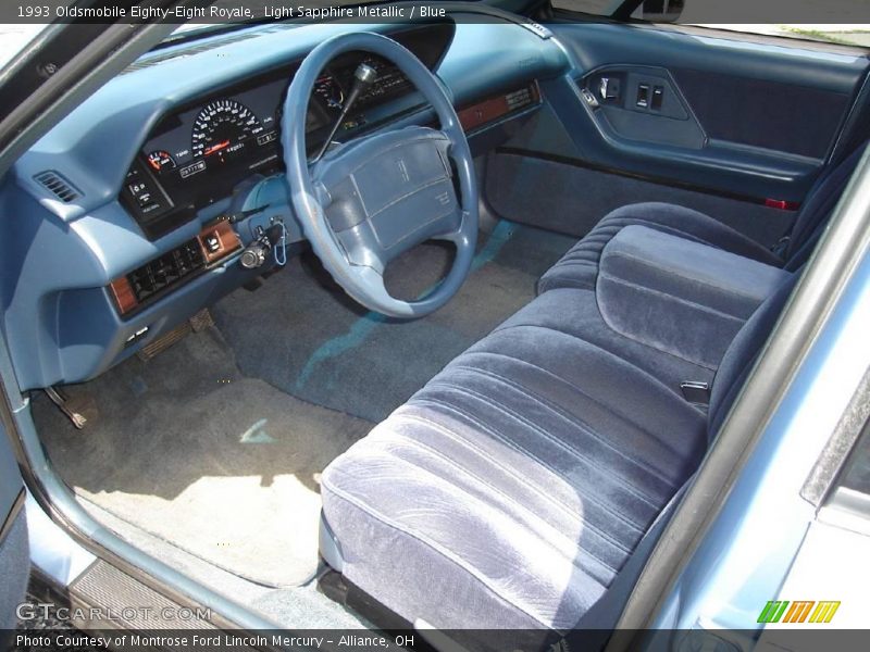 Light Sapphire Metallic / Blue 1993 Oldsmobile Eighty-Eight Royale