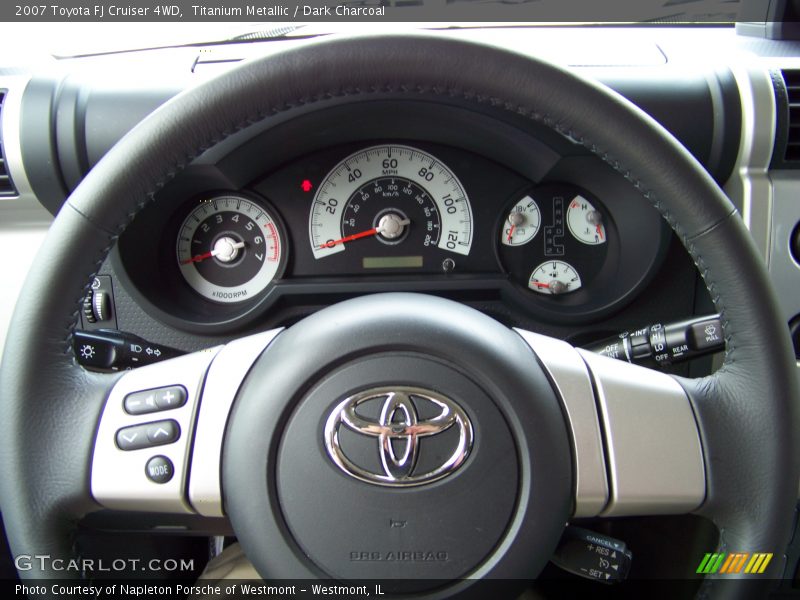Titanium Metallic / Dark Charcoal 2007 Toyota FJ Cruiser 4WD
