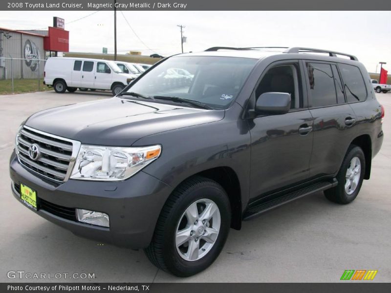 Magnetic Gray Metallic / Dark Gray 2008 Toyota Land Cruiser