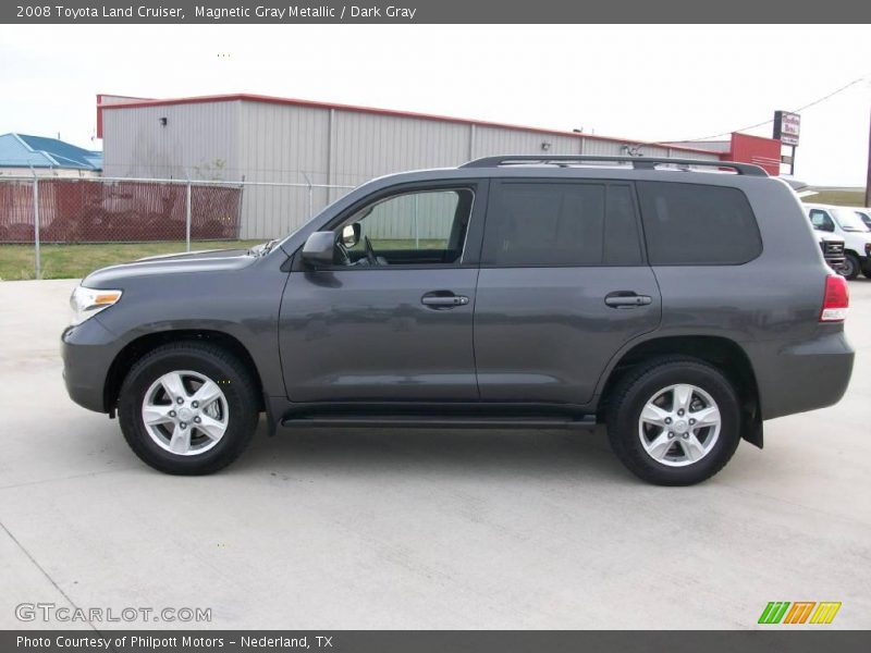 Magnetic Gray Metallic / Dark Gray 2008 Toyota Land Cruiser
